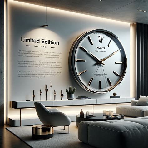 rolex clock for wall